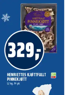 Coop Obs Henriettes kjøttfullt nyt pinnekjøtt tilbud