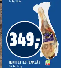 Coop Obs Henriettes fenalår tilbud
