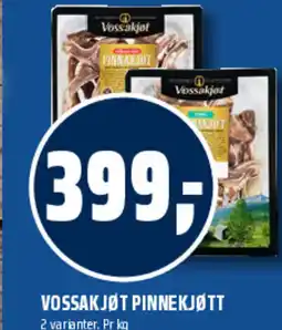 Coop Obs Vossakjøt pinnekjøtt tilbud