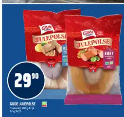 Coop Obs Gilde julepølse tilbud