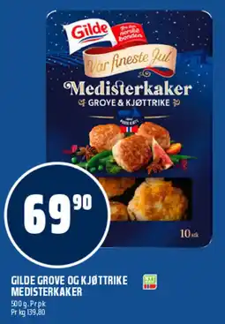Coop Obs Gilde grove og kjøttrike medisterkaker tilbud