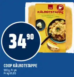 Coop Obs Coop kålrotstappe tilbud