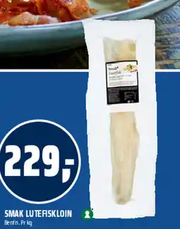 Coop Obs Smak lutefiskloin tilbud