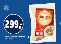 Coop Obs Coop lutefisk porsjon tilbud
