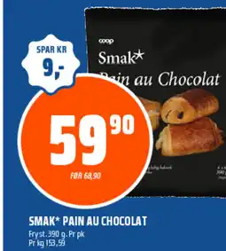 Coop Obs Smak* pain au chocolat tilbud