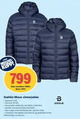 Coop Obs Dæhlie Move vinterjakke tilbud