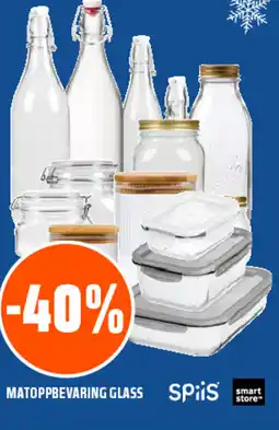Coop Obs Matoppbevaring glass spiis tilbud