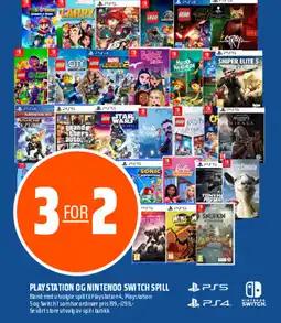 Coop Obs Playstation og nintendo switch spill tilbud