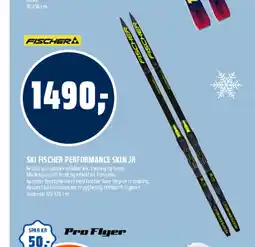 Coop Obs Ski fischer performance skin jr tilbud