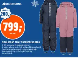 Coop Obs Didriksons talvi vinterdress barn tilbud