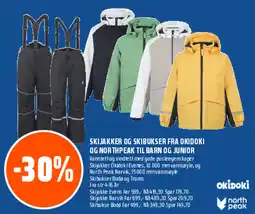 Coop Obs Skijakker og skibukser fra okidoki og northpeak til barn og junior tilbud