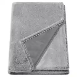 IKEA Ullgrimmia Pledd, grå, 130x170 cm tilbud