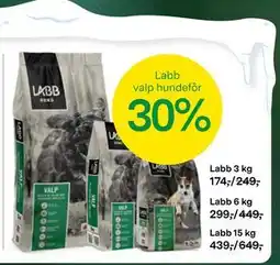 Felleskjøpet Labb valp hundefôr tilbud