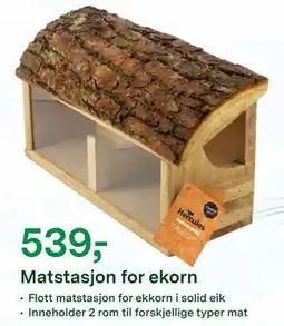 Felleskjøpet Matstasjon for ekorn tilbud