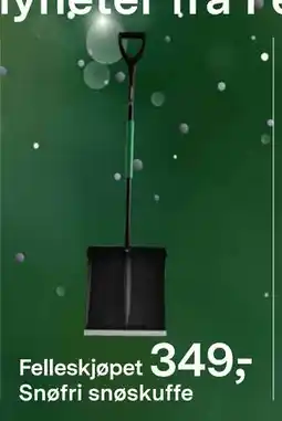 Felleskjøpet Felleskjøpet Snøfri snøskuffe tilbud