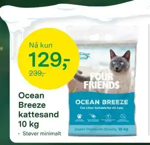 Ocean Breeze kattesand 10 kg