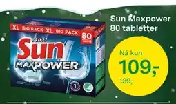 Felleskjøpet Sun Maxpower 80 tabletter tilbud