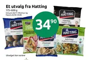 Et utvalg fra Hatting