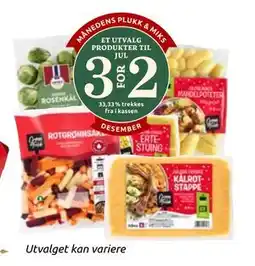 Joker ET UTVALG PRODUKTER TIL JUL tilbud