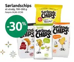 Joker Sørlandschips tilbud