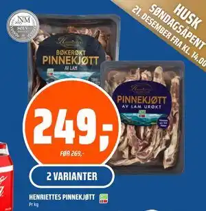 HENRIETTES PINNEKJØTT
