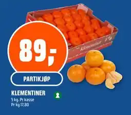 Coop Obs KLEMENTINER tilbud