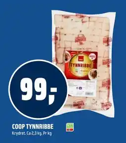 Coop Obs COOP TYNNRIBBE tilbud