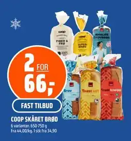 Coop Obs COOP SKÅRET BRØD tilbud