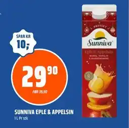 Coop Obs SUNNIVA EPLE & APPELSIN tilbud