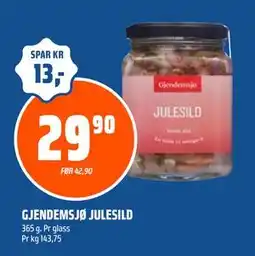 Coop Obs GJENDEMSJØ JULESILD tilbud
