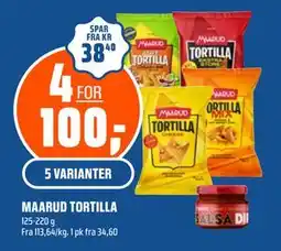 Coop Obs MAARUD TORTILLA tilbud