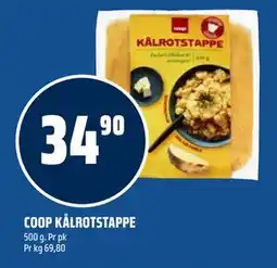 Coop Obs COOP KÅLROTSTAPPE tilbud