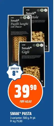 Coop Obs SMAK* PASTA tilbud