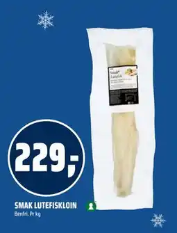 Coop Obs SMAK LUTEFISKLOIN tilbud
