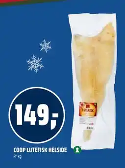 Coop Obs COOP LUTEFISK HELSIDE tilbud