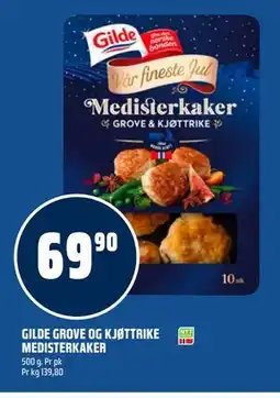 Coop Obs GILDE GROVE OG KJØTTRIKE MEDISTERKAKER tilbud
