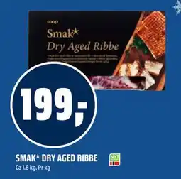 Coop Obs SMAK* DRY AGED RIBBE tilbud