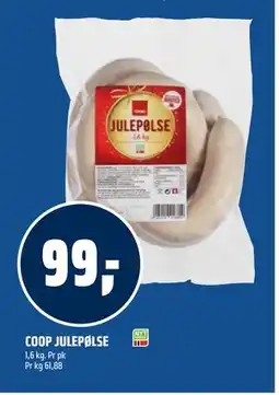 Coop Obs COOP JULEPØLSE tilbud