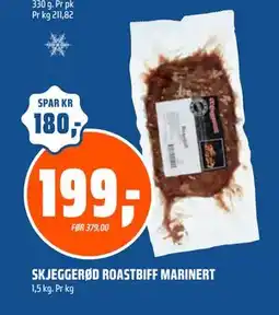 Coop Obs SKJEGGERØD ROASTBIFF MARINERT tilbud