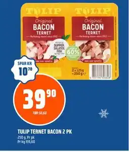 Coop Obs TULIP TERNET BACON 2 PK tilbud