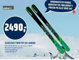 Coop Obs ELAN KICK TWIN-TIP SKI JUNIOR tilbud