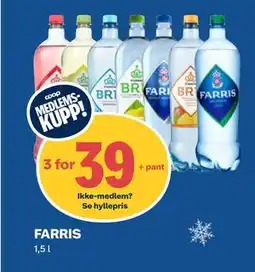 Coop Obs FARRIS, Medlemspris tilbud