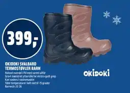 Coop Obs OKIDOKI SVALBARD TERMOSTØVLER BARN tilbud