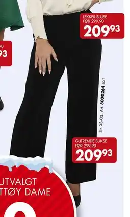 Sparkjøp GLITRENDE BUKSE tilbud