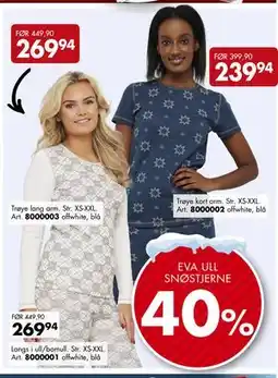 Sparkjøp EVA ULL SNØSTJERNE tilbud