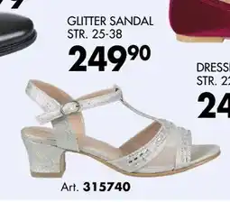 Sparkjøp GLITTER SANDAL STR. 25-38 tilbud