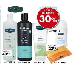 Sparkjøp ALT FRA DR GREVE tilbud
