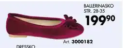 Sparkjøp BALLERINASKO STR. 28-35 tilbud
