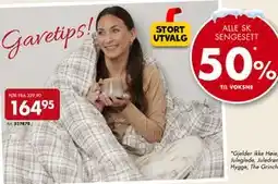 Sparkjøp ALLE SK SENGESETT tilbud