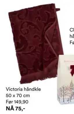 Kid Interiør Victoria håndkle tilbud